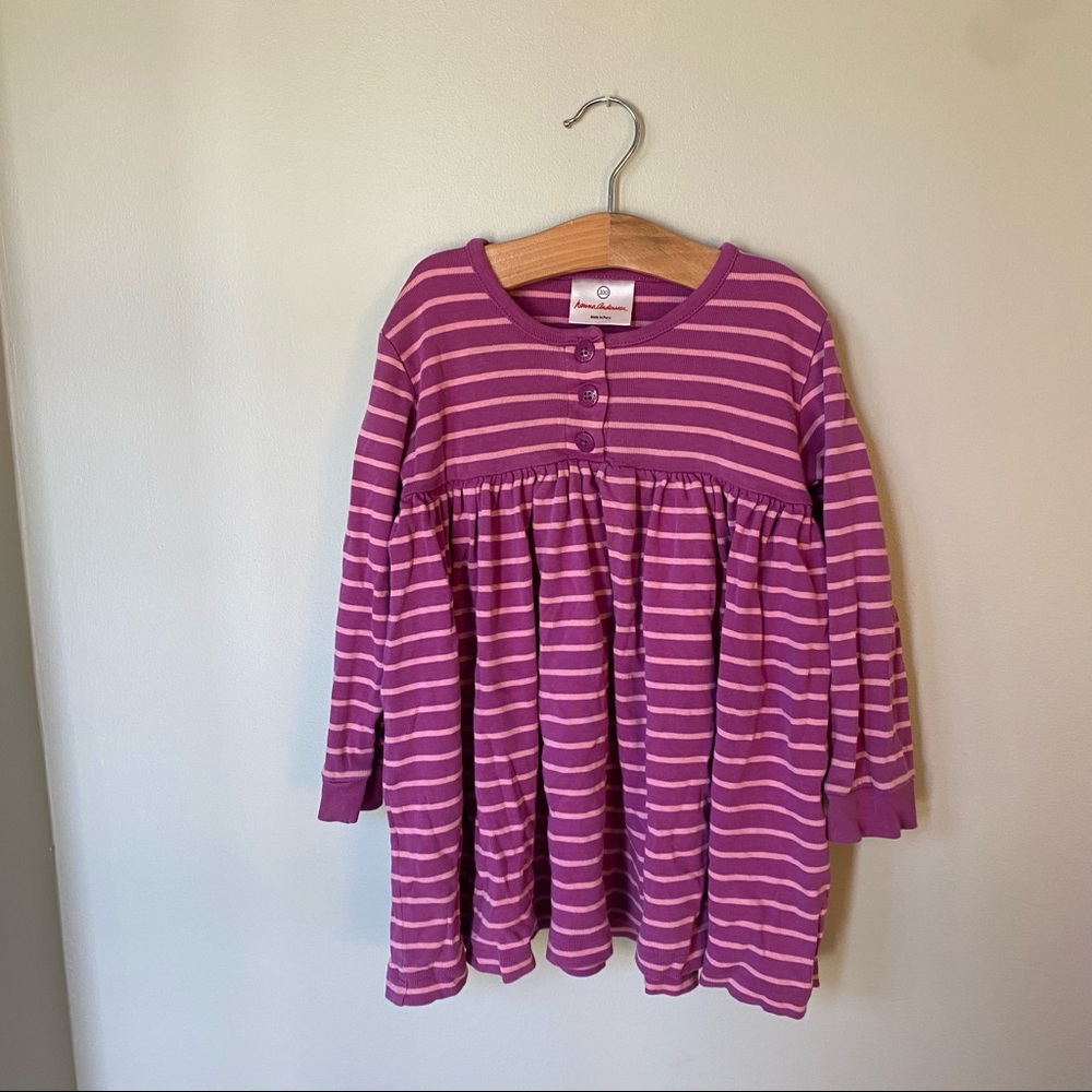 Lot of 4 Hanna Andersson dresses. Size 100 (4t). 100% cotton.